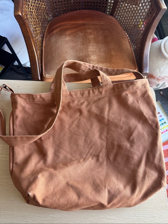 BAGGU Handbags - BAGGU Horizontal Duck Bag in Rust